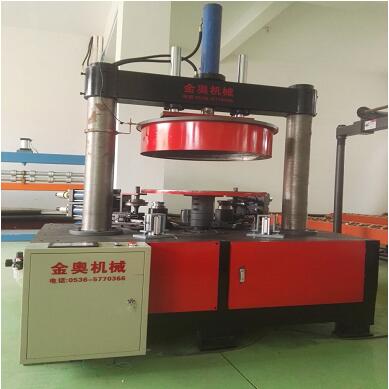 全自動封頭切邊縮口機